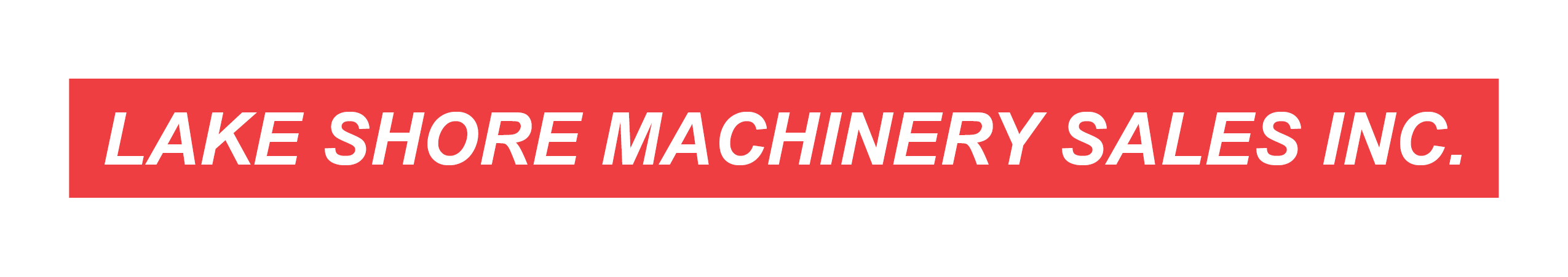Lake Shore Machinery Sales Lake Shore Machinery Sales